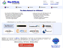 Tablet Screenshot of bigaffili.com